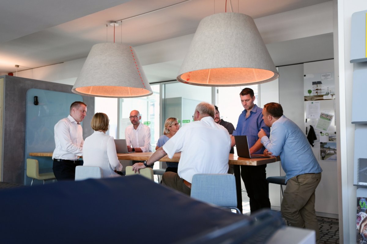 Unser Spirit: Let´s work together! - Unternehmen | ID QUADRAT